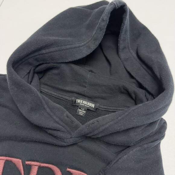 True Religion Hoodie Sweatshirt Mens 3XL 25.5x27.5 Embroidered - Picture 6 of 11